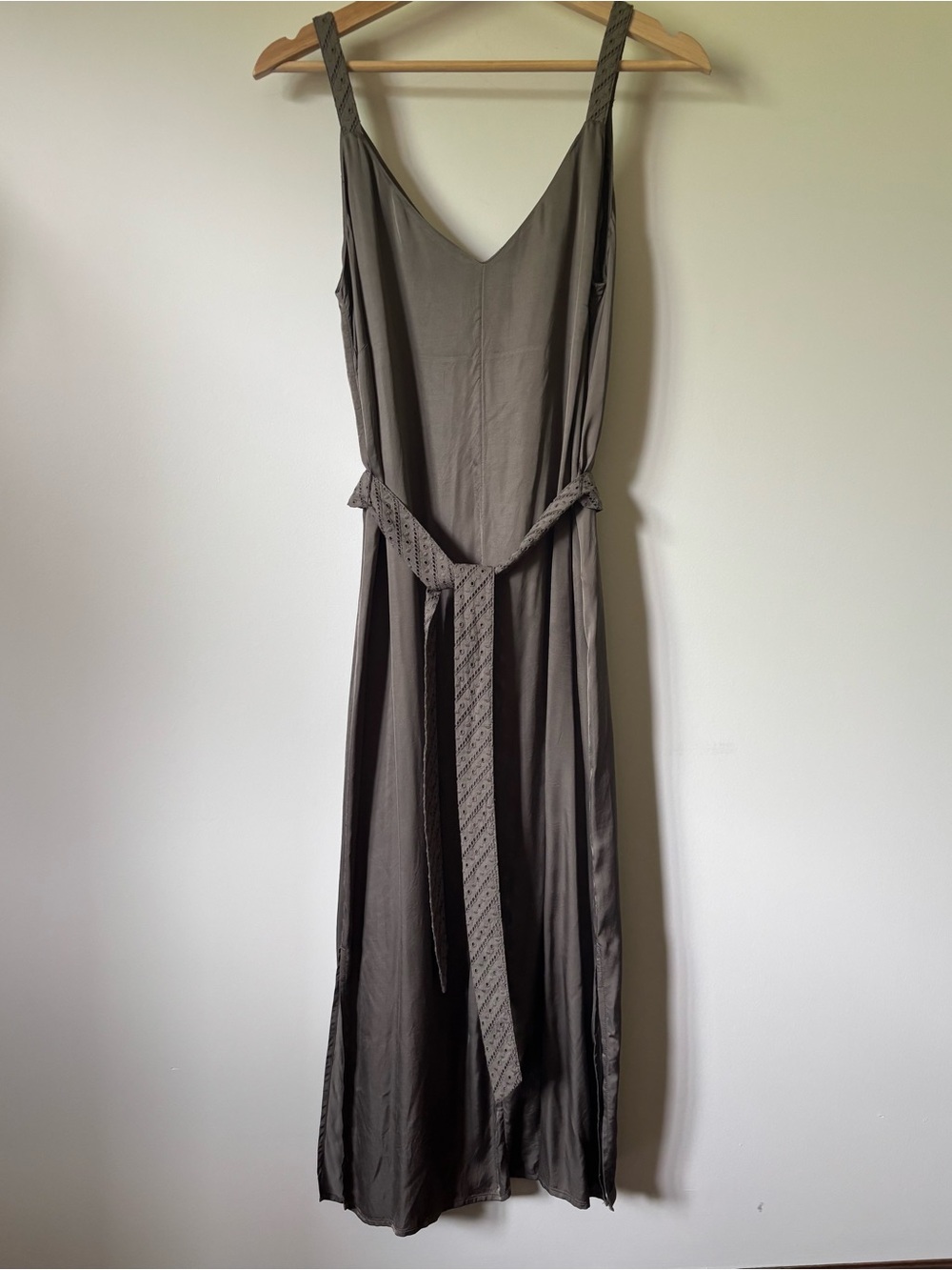 YAYA Women Satin Effect Slip Dress